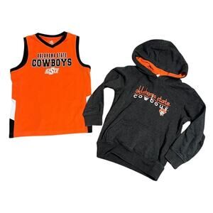 Oklahoma State Cowboys Boys Hoodie and Jersey Youth Size Small (6/7) OSU